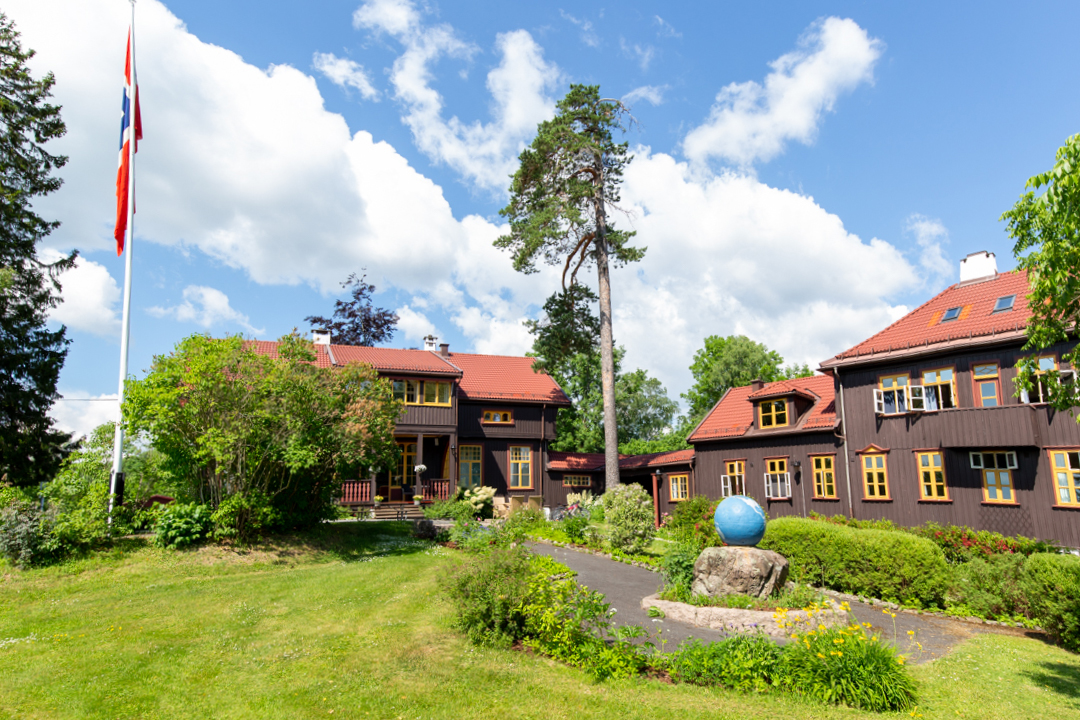 Plassen for hovedhuset på Brusetkollen