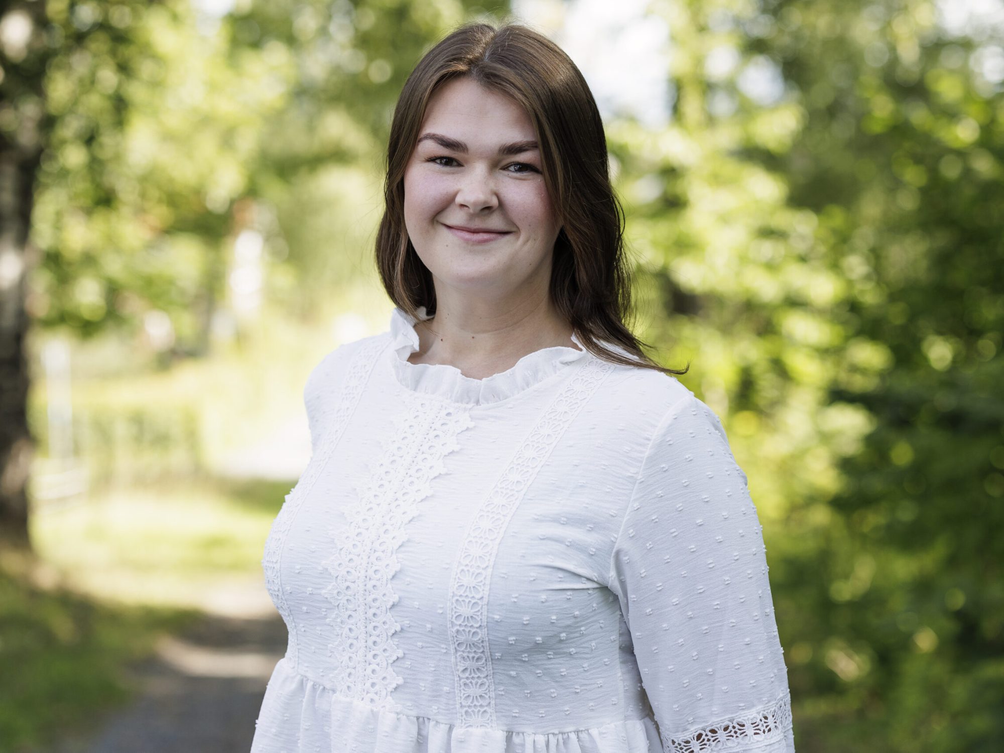 Rebekka Vodal Bildet viser Rebecca Vodal, avdelingsleder hos Brusetkollen